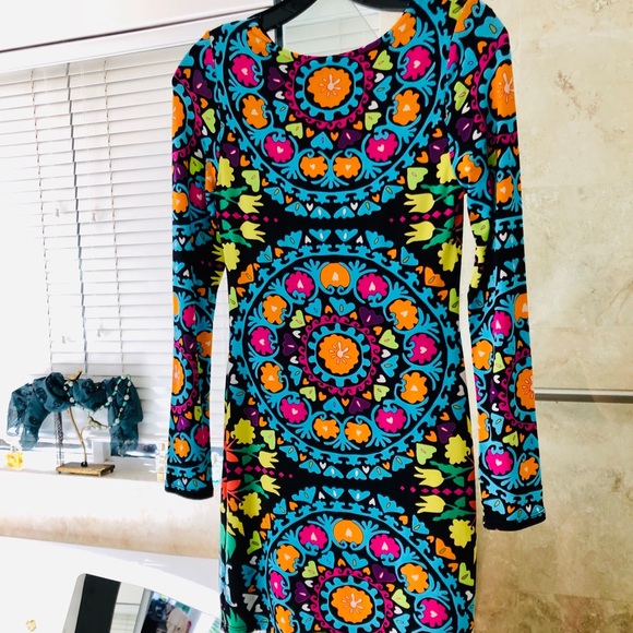 Mara Hoffman Long Sleeved Bodycon Dress - Picture 2 of 8